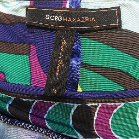 BCBG MAXAZRIA Halter Dress ZFU6E080. Size M. - Picture 7 of 8